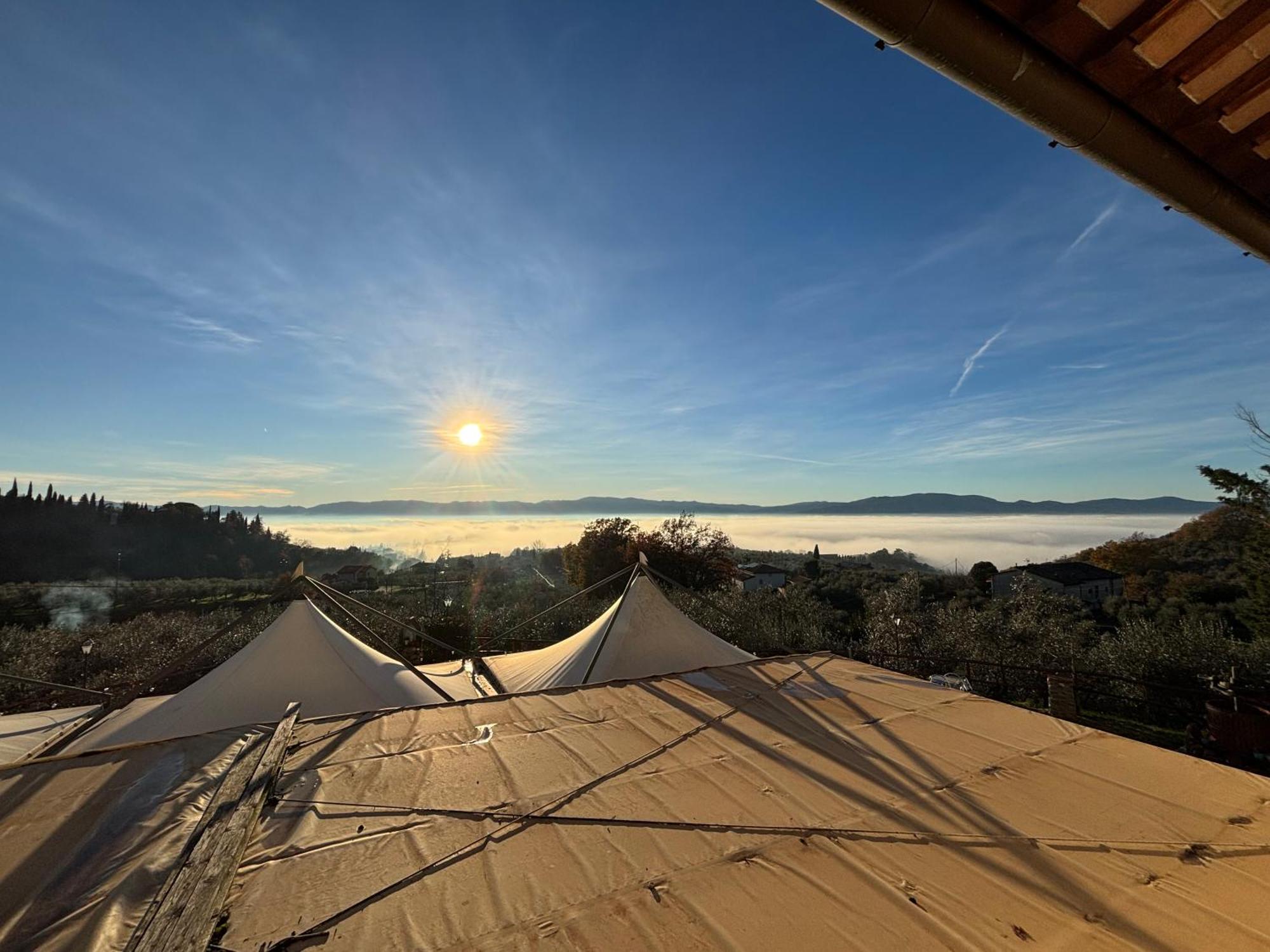 Agriturismo La Casuccia Castelfranco di Sopra ภายนอก รูปภาพ