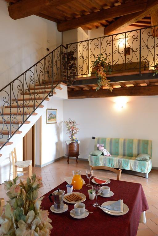 Agriturismo La Casuccia Castelfranco di Sopra ภายนอก รูปภาพ